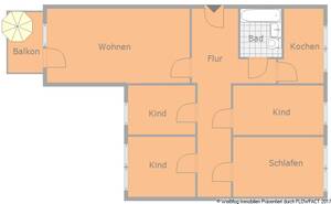 "Mietpreisänderung" - Viel Platz für die Familie - 5 Raumwohnung mit Balkon